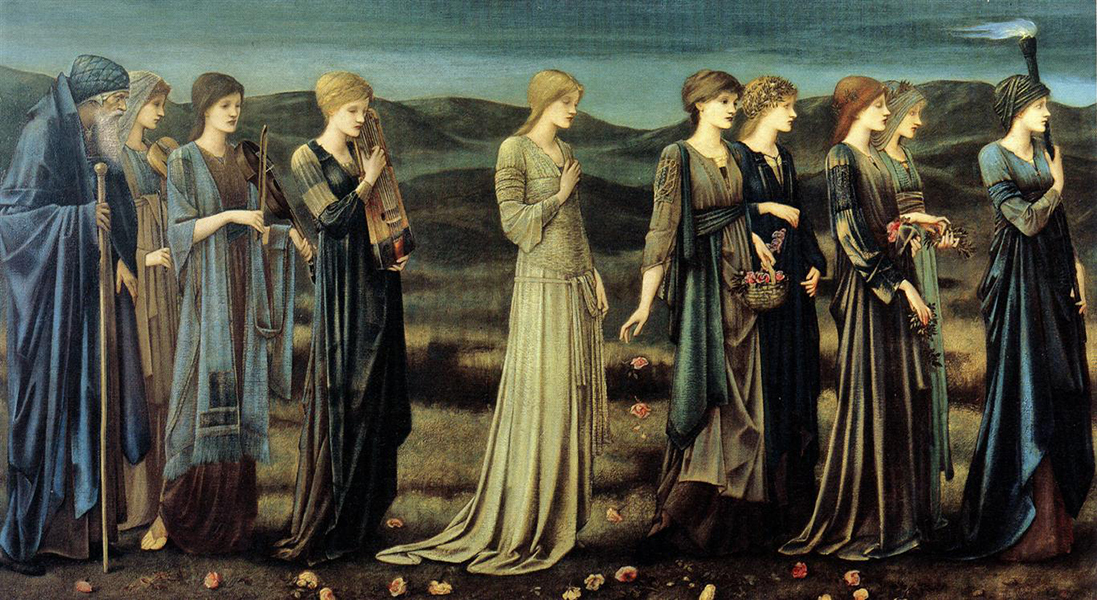 The Wedding of Psyche by Edward Burne-Jones, 1895
